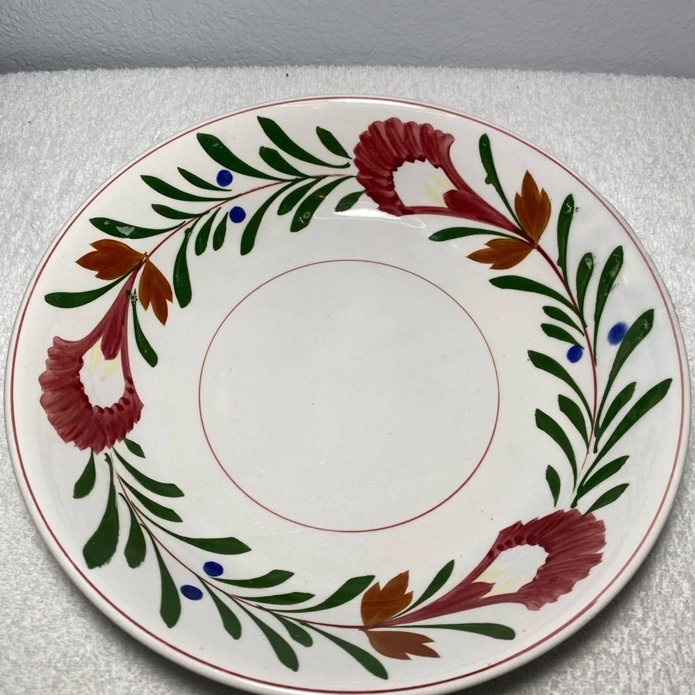 Ideal Ironstone China 11-inch serving bowl - hand painted